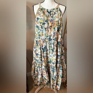 Nordstrom Floral Sleeveless Cotton Sundress